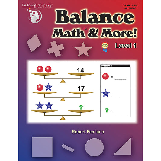 BALANCE MATH & MORE LEVEL 1