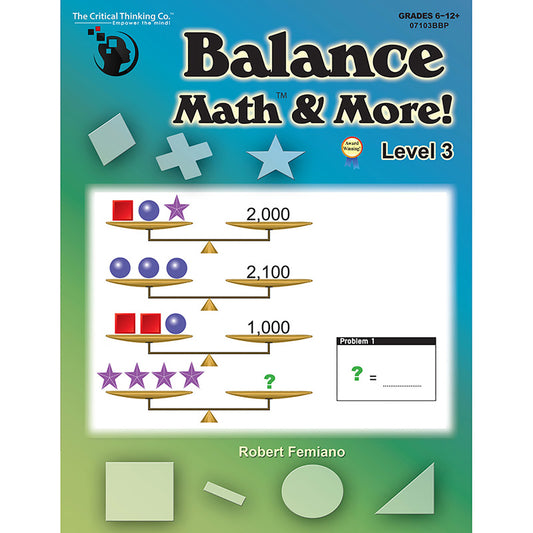 BALANCE MATH & MORE LEVEL 3