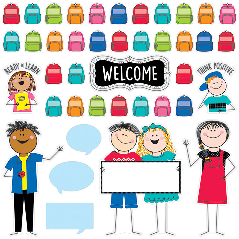 STICK KIDS ALL ARE WELCOME BB SET