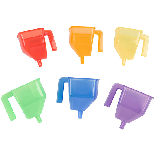 TRANSLUCENT FUNNELS SET - SET OF 6