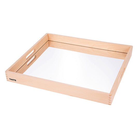 WOODEN MIRROR TRAY