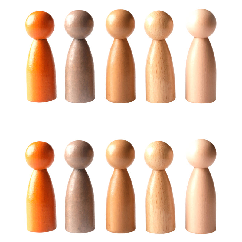 PEG PEOPLE OF THE WORLD SET OF 10