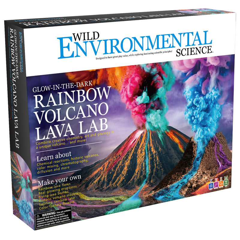 WES RAINBOW VOLCANO LAVA LAB