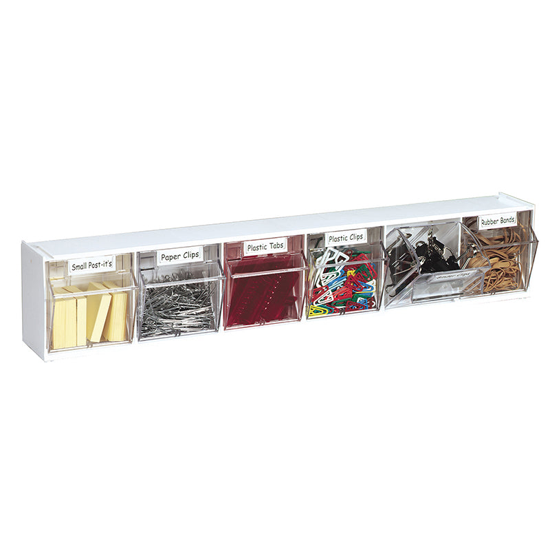 TILT BIN INTERLOCKING 6 UNIT WHT