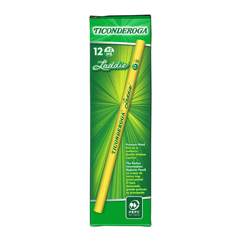 LADDIE PENCIL W/O ERASER 12PK