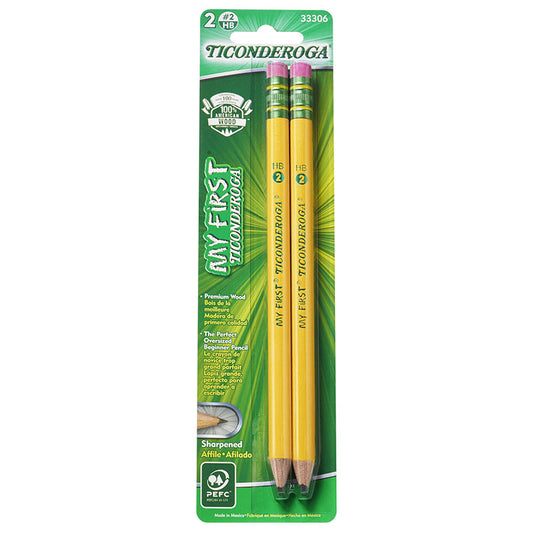 TICONDEROGA MY 1ST PENCIL SHARP 2PK