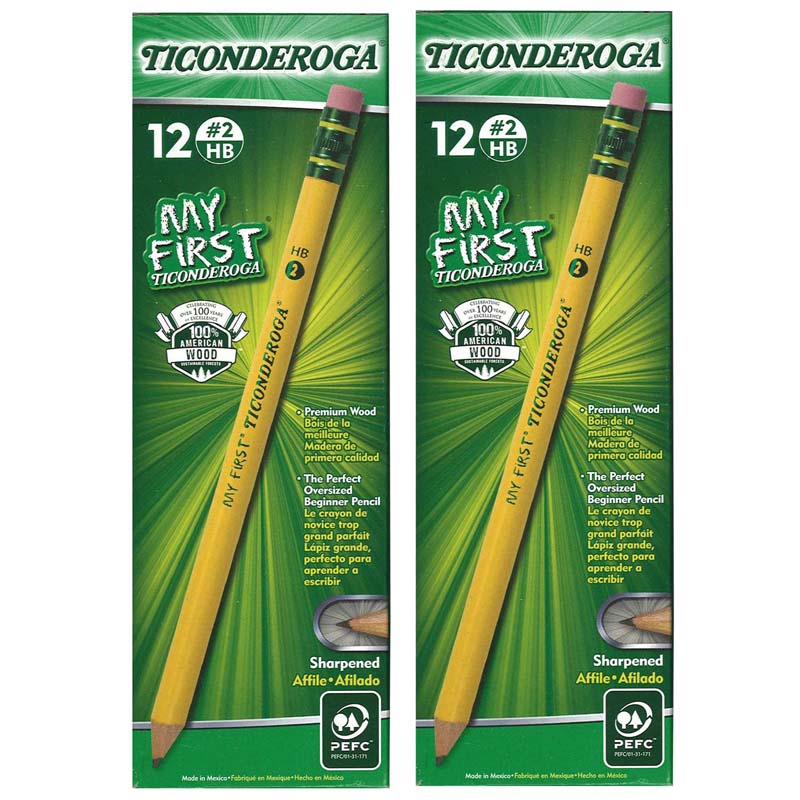 (2 DZ) MY FIRST TICONDEROGA PENCIL