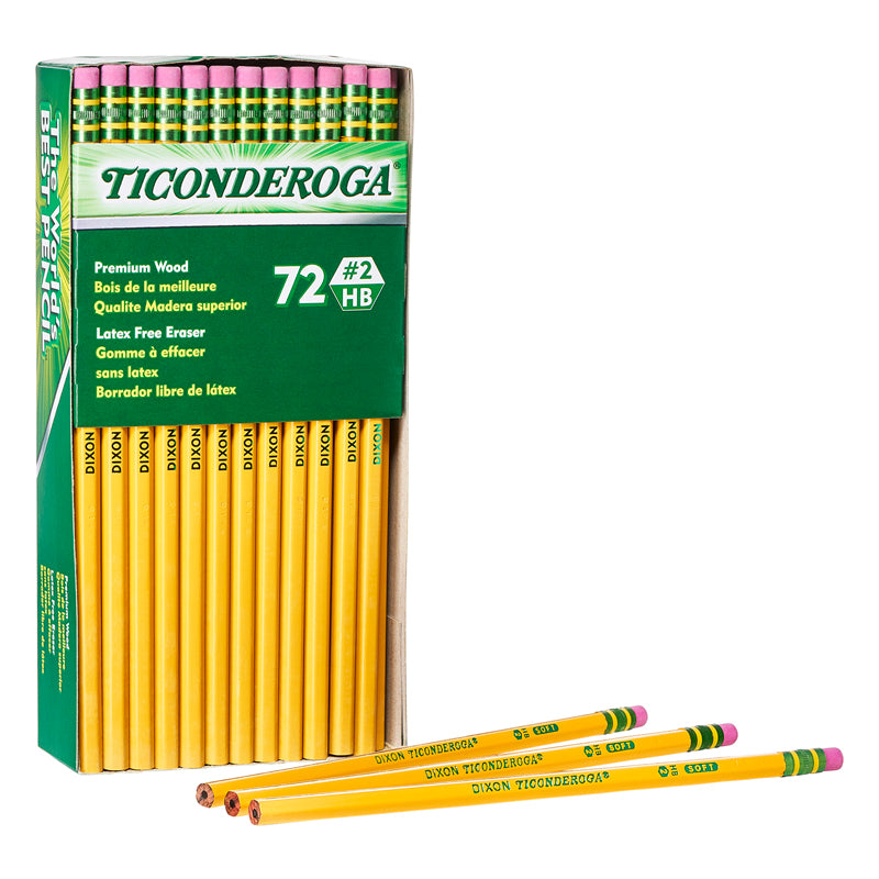 PENCILS UNSHARPENED BOX OF 72