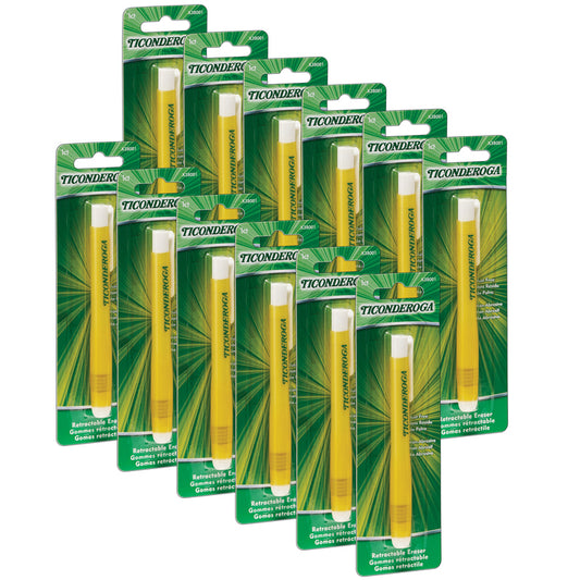 (12 EA) TICONDEROGA RETRACTABLE