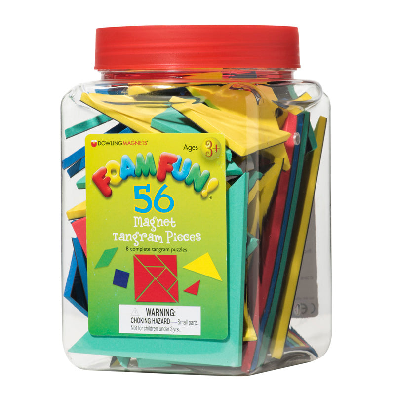 FOAM FUN MAGNET TANGRAMS