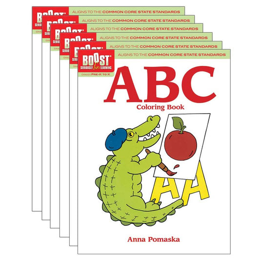 (6 EA) BOOST ABC COLORING BOOK GR