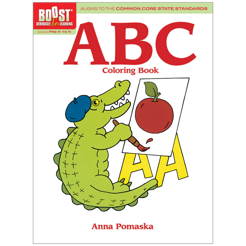 BOOST ABC COLORING BOOK GR PK-K