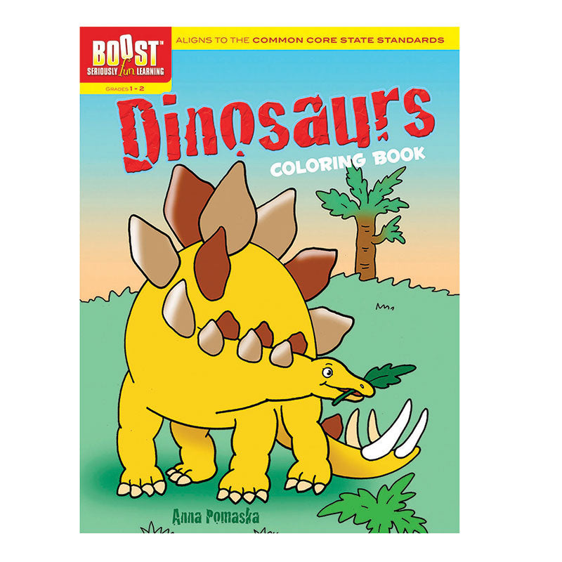 BOOST DINOSAURS COLORING BOOK