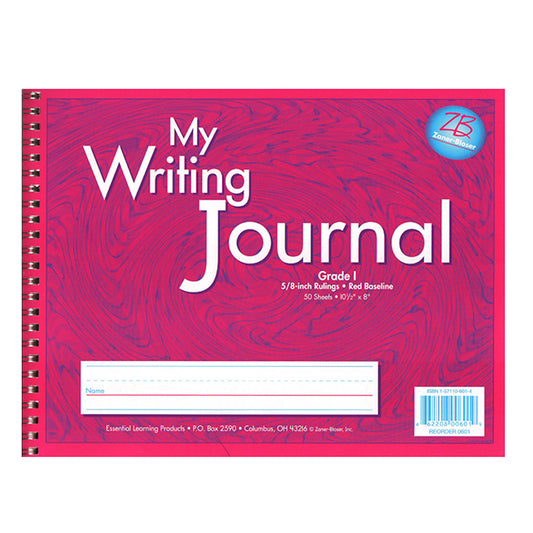 MY WRITING JOURNAL PINK GR 1