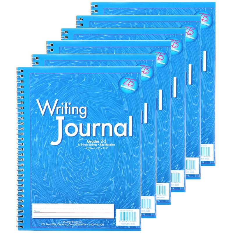 (6 EA) MY WRITING JOURNAL BLUE GR