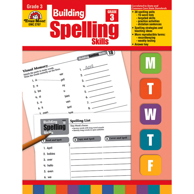 BUILDING SPELLING SKILLS GR 3