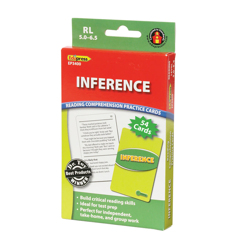 INFERENCE PRACTICE CARDS READING