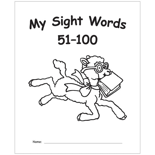 MY OWN BOOKS MY SIGHT WORDS 51-100