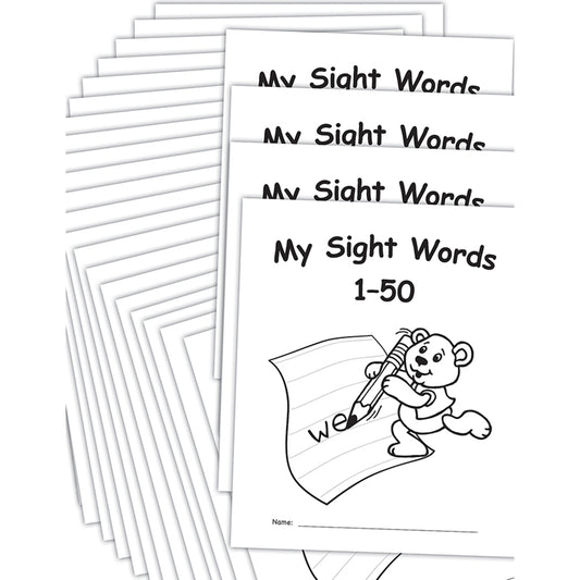 MY OWN BOOKS SIGHT WORDS 1-50 25PK