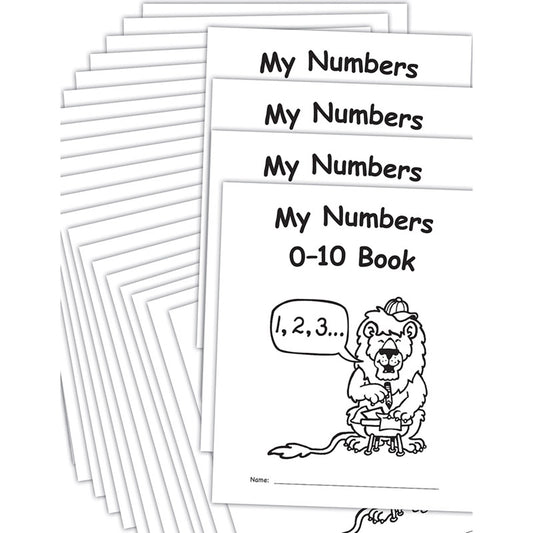 MY OWN BOOKS MY NUMBERS 0-10 25PK