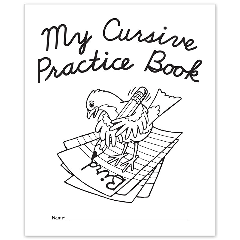 MY OWN BOOKS CURSIVE PRACTICE 10PK