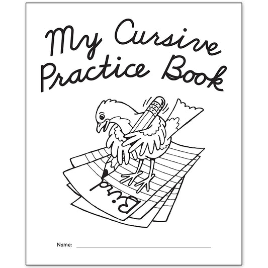 MY OWN BOOKS CURSIVE PRACTICE 25PK