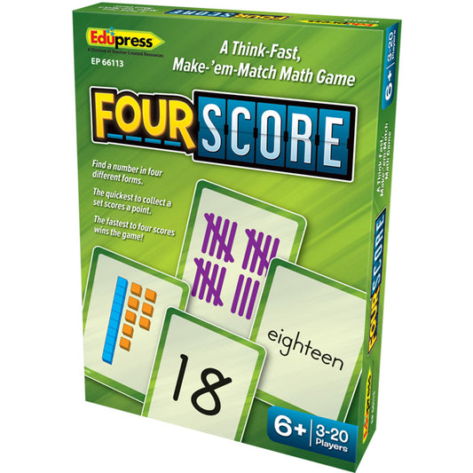 FOUR SCORE DICE GAME