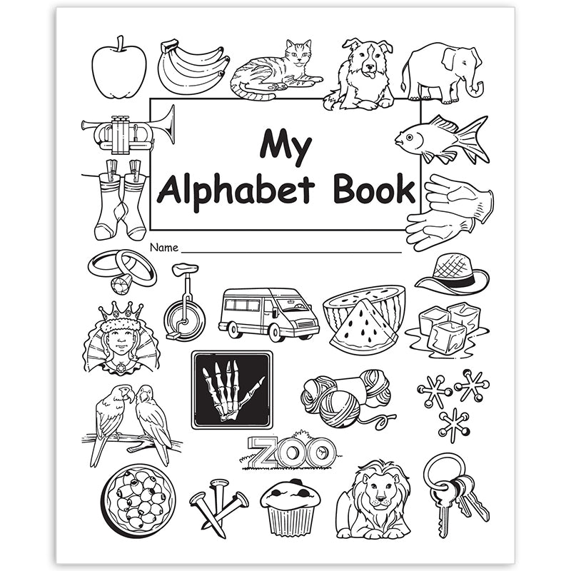 MY OWN BOOKS MY ALPHABET BOOK 10PK