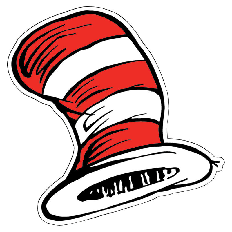 DR SEUSS THE CATS HAT CUT-OUTS
