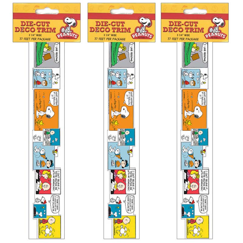 (3 PK) PEANUTS COMIC BLOCKS EXTRA