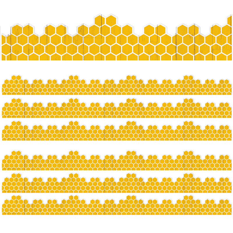 (6 PK) HIVE HONEYCOMB WIDE TRIM