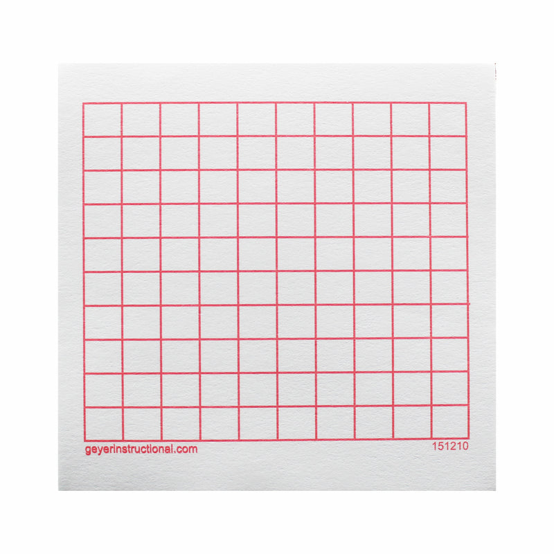 GRAPHNG POST IT NOTES 10X10 GRID
