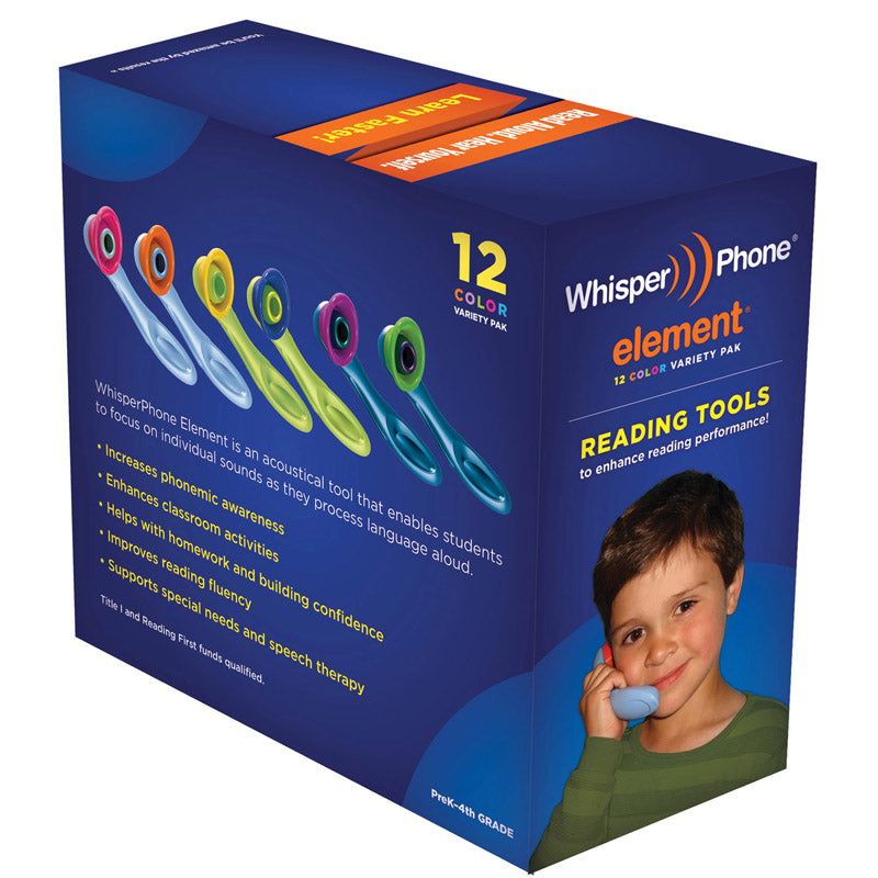 WHISPERPHONE VARIETYPAK OF 12 2 EA