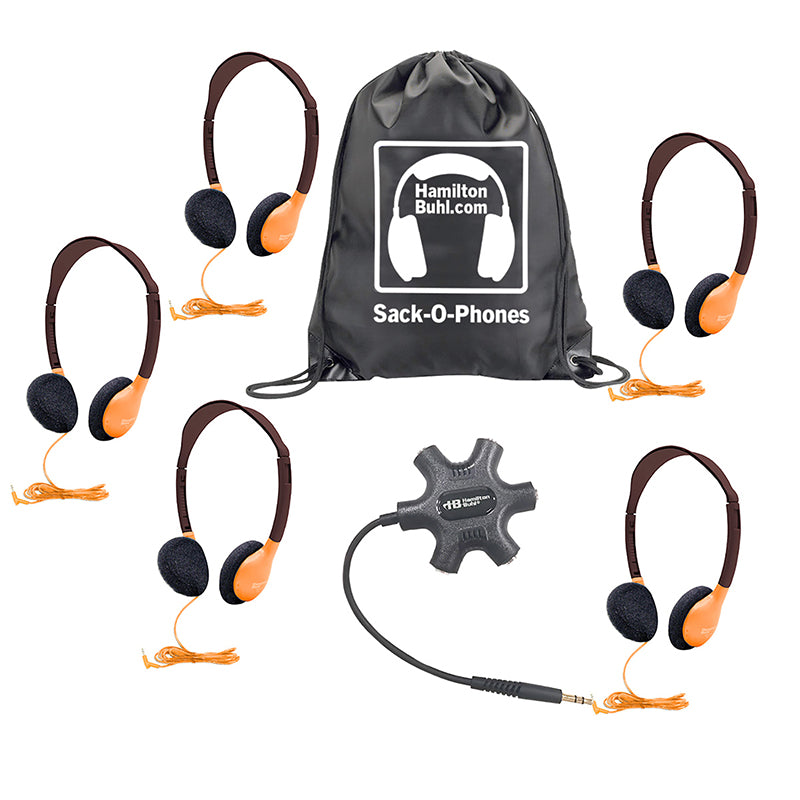 GALAXY HEADPHONES ORG 5/PK W/ACCESS