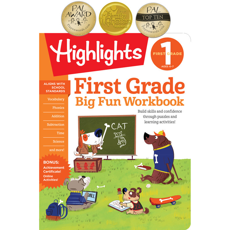 BIG FUN WORKBOOKS FIRST GRADE