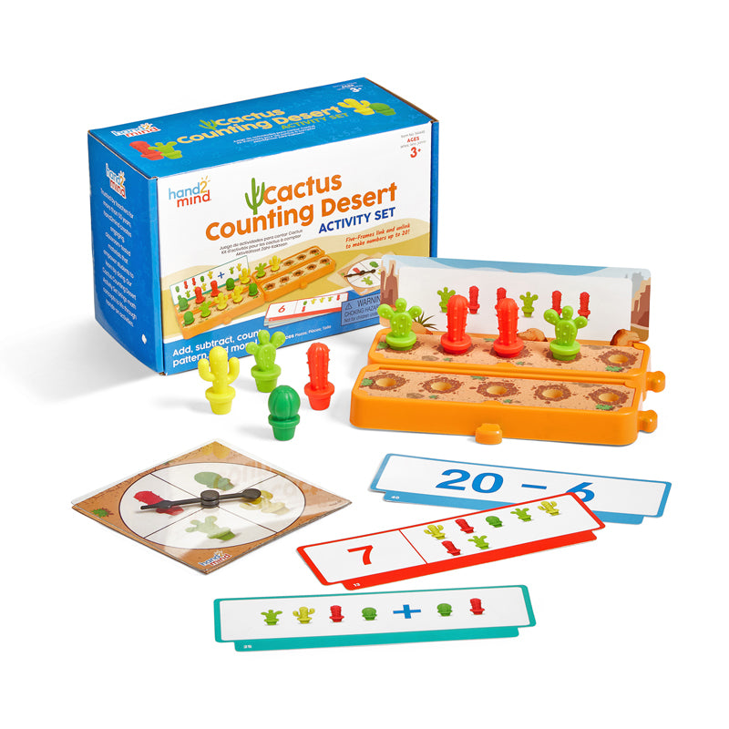 CACTUS COUNTING DESERT ACTIVITY SET