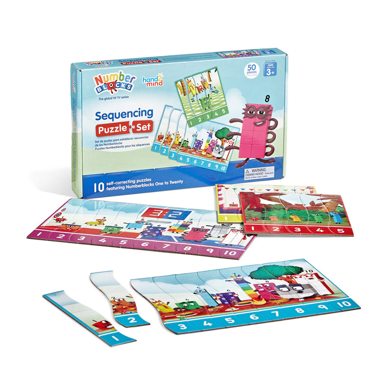 NUMBERBLOCKS SIMPLE CUT PUZZLE 3