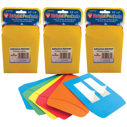 (3 PK) PRESSURE SENSITIVE POCKETS