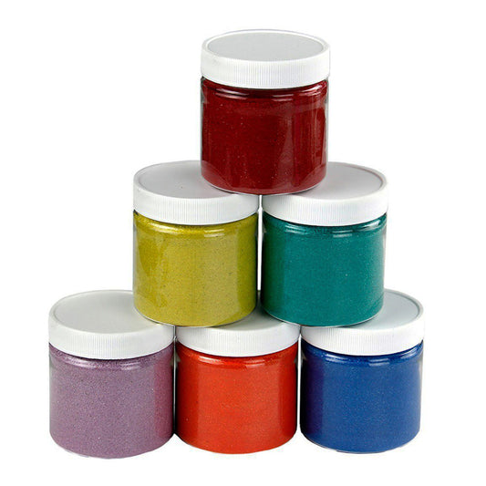 COLORED SAND 6 ASSTD COLORS 6 OZ