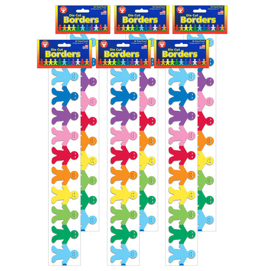 (6 PK) RAINBOW PEOPLE MIGHTY