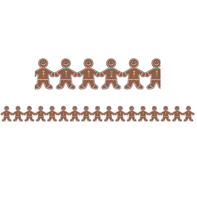 GINGERBREAD MEN BORDER