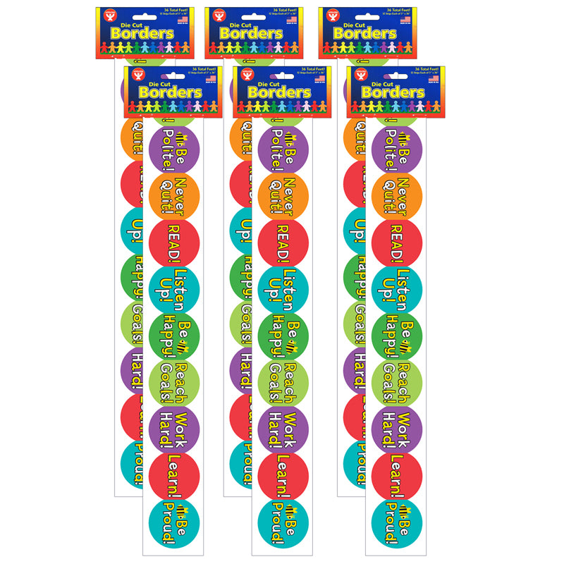 (6 PK) BE YOUR BEST BORDER