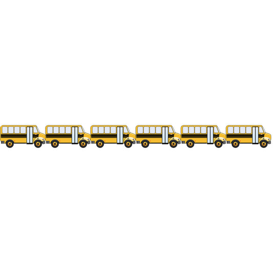 SCHOOL BUS DIE CUT BORDER