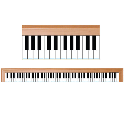 88 KEYS DIE CUT BORDER