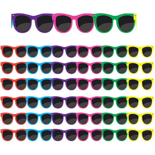 (6 PK) SUNGLASSES DIE CUT BORDER