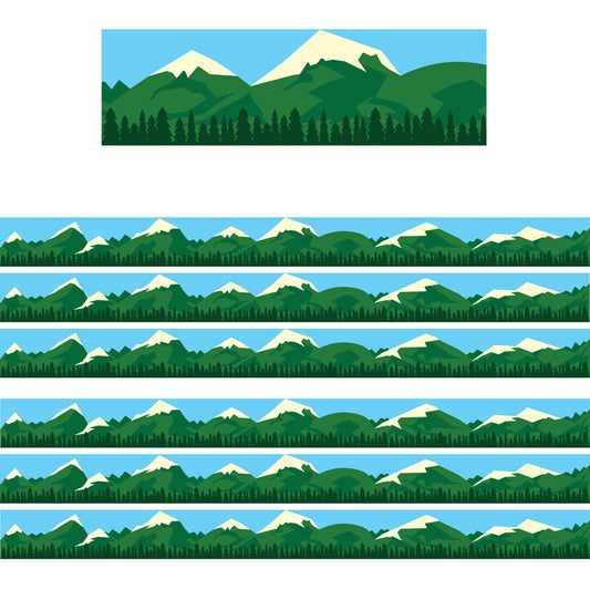 (6 PK) MOUNTAINS BORDER