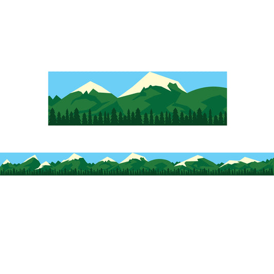 MOUNTAINS BORDER