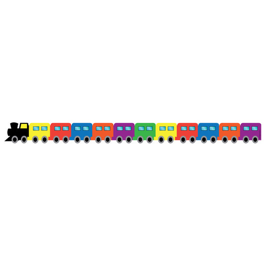 TRAIN DIE-CUT BORDER