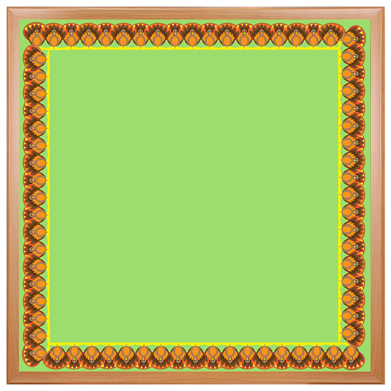 TURKEYS DIE CUT BORDER