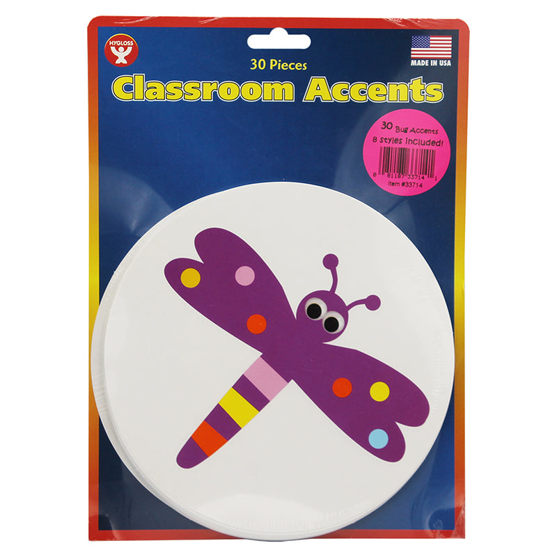 BUGS ACCENTS 6IN 30PK